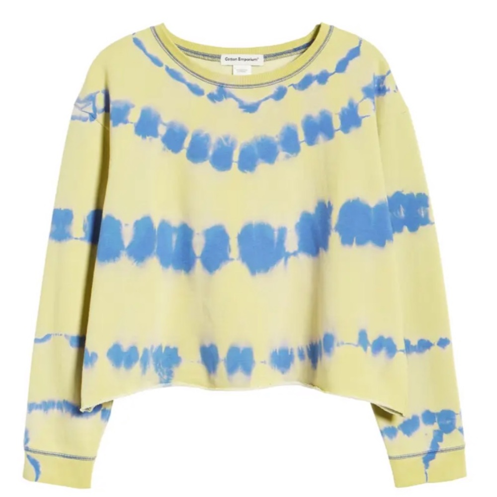 Nordstrom Cotton Emporium Tie Dye Sweatshirt